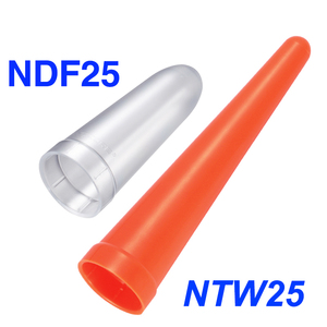 nitecore 25.4mm NDF25半透明柔光罩/NTW25橘色指挥棒