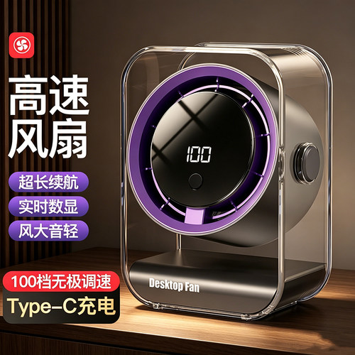 小风扇小型迷你办公室桌面风扇
