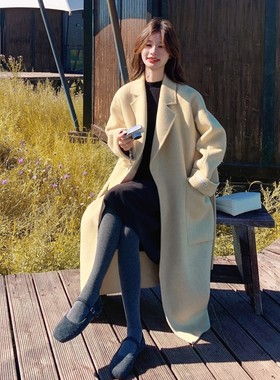 【现货首发】大口袋双面羊绒大衣 D238 P265K388