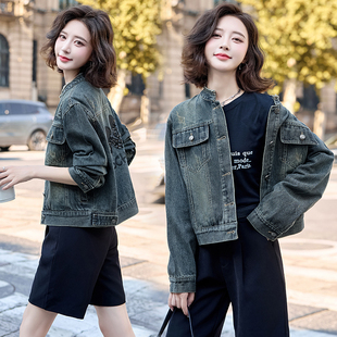 外套2026新款今年流行爆款女装外套新款小个子水洗刺绣高质感上衣