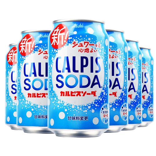 日本进口可尔必思奶味汽水