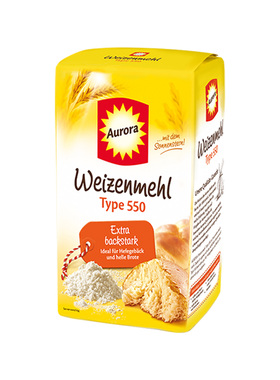 德国进口Aurora Pizza Gluten Flour奥罗拉中筋高筋小麦披萨面粉