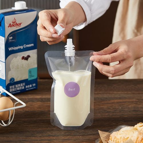 一次性储存冷藏密封吸嘴袋