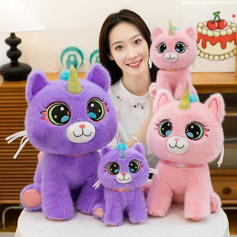 造型可爱呆萌猫咪公仔