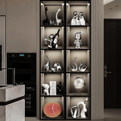 现代酒柜装 饰品摆件高端轻奢大气上档次客厅电视柜餐边柜乔迁礼品