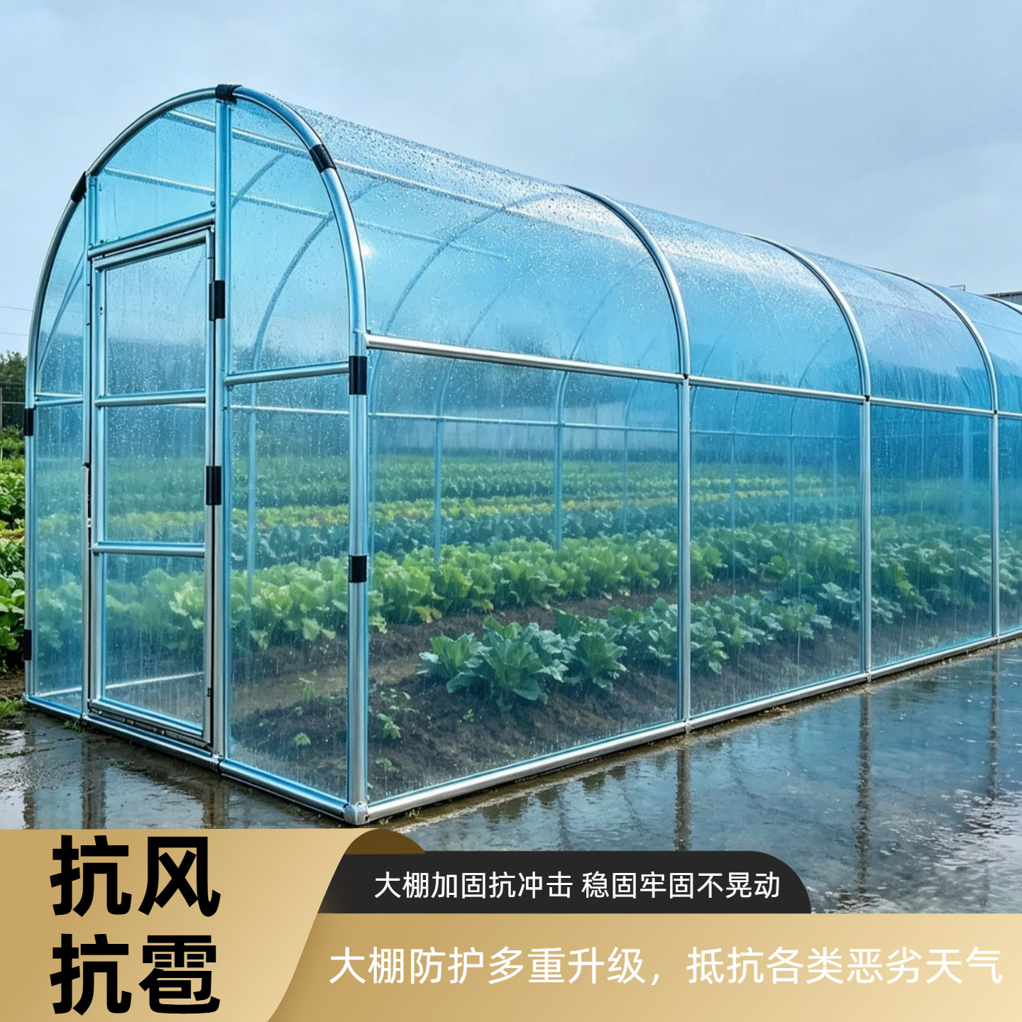 保温棚家用防冻棚防水菜园半弧拱其它园艺用品