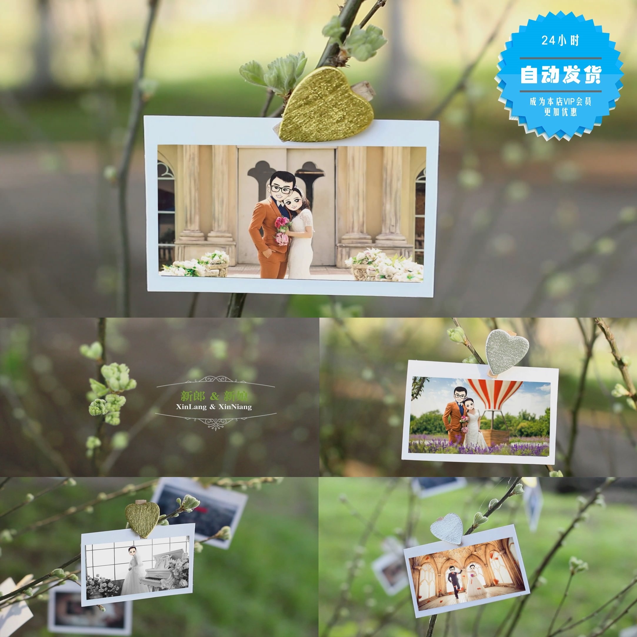 此模板为会声会影X6制作，压缩包内包含字体文件和模板源文件，方便广大用户使用！ 本店所有视频模板均可代做，需要视频代做的可以联系客服！