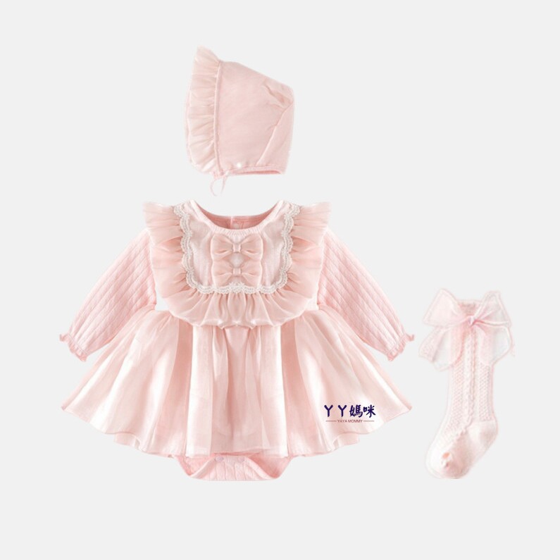 宫廷公主风礼服裙子女宝宝春秋