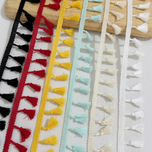 涤纶流苏花边服装辅料窗帘装饰