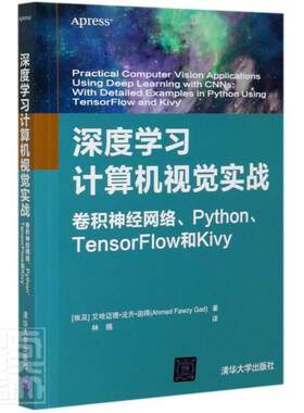 正版包邮 深度学机视觉实战(卷积神经网络Python\TensorFlow和Kivy) 艾哈迈德·法齐·迦得 书店传记 书籍 畅想畅销书
