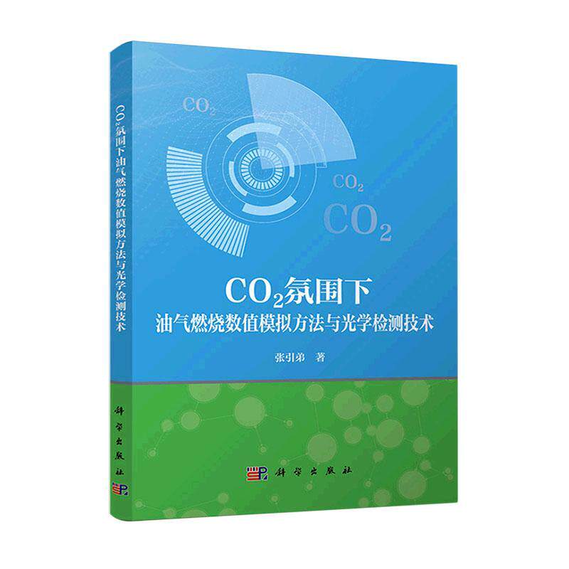 正版CO2氛围下油气燃烧数值模拟方法与光学检测技术张引弟书店工业技术书籍 畅想畅销书
