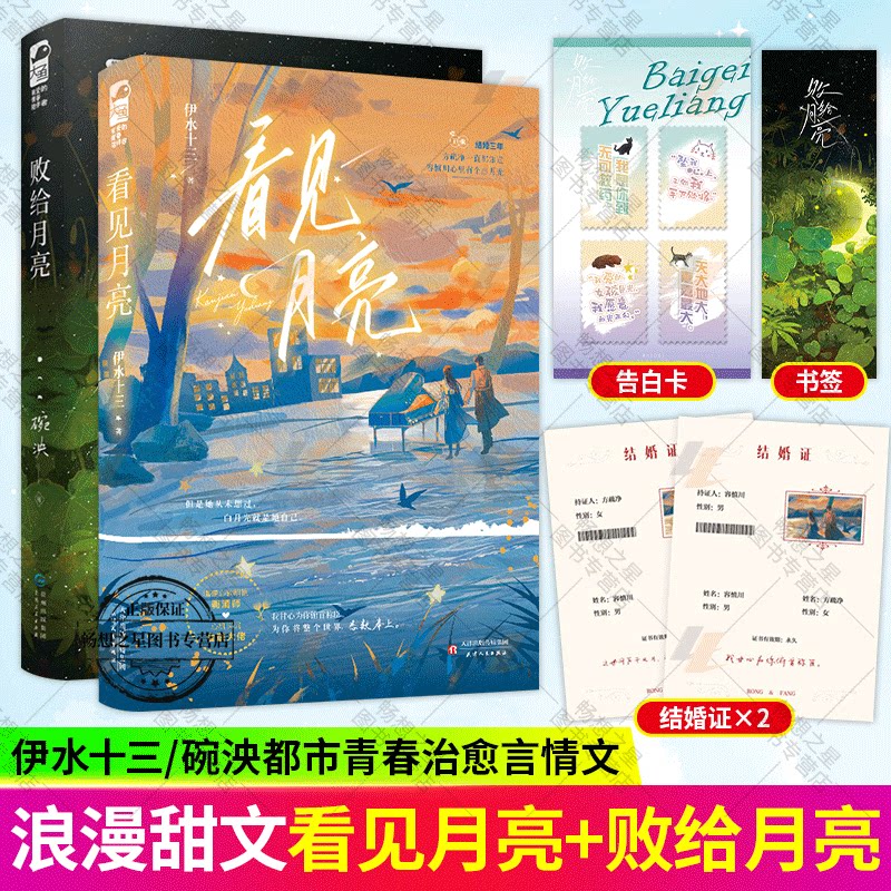 看见月亮 败给月亮 伊水十三/碗泱 著 嘴硬心软明艳调酒师x心机深沉