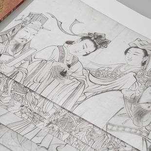 墨香人影:古典工笔画人物白描解说于理艺术书籍