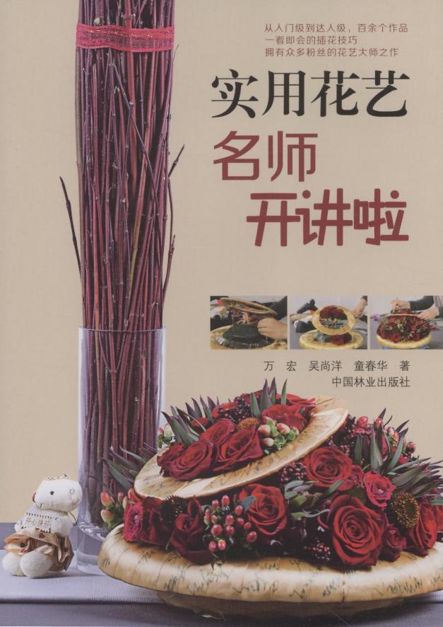 正版包邮 实用花艺名师开讲啦 万宏 书店 家庭园艺书籍 畅想畅销书