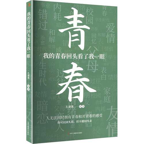 我的青春回头看了我一眼666件可写遗憾的事孔德男新作句子文案治愈成长遗憾青春治愈成长遗憾文案句子记录青春正版书籍