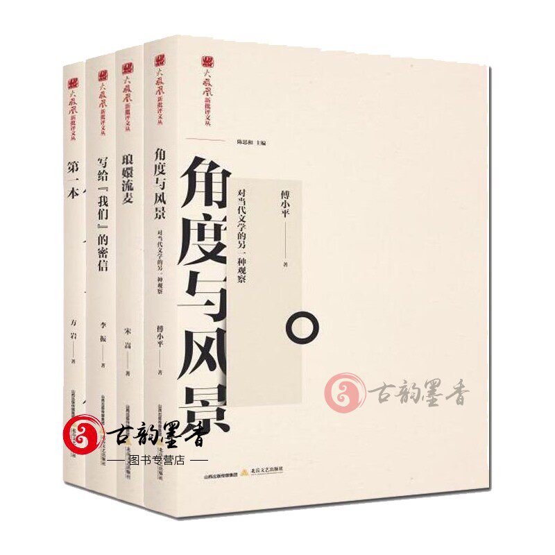 正版 火凤凰新批评文丛4册 写给我们的密信/角度与风景/琅嬛流麦/一本 陈思和 文学评论与研究书籍 中国现当代文学理论 北岳文艺