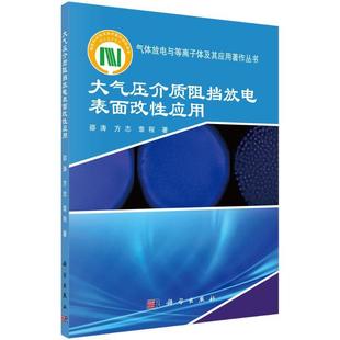 畅想畅销书 正版 大气压介质阻挡放电表面改应用邵涛书店自然科学书籍