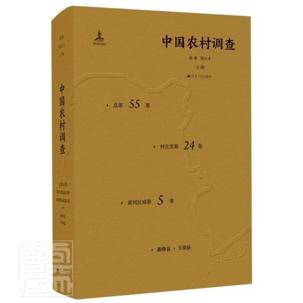 正版包邮 中国农村调查(总第55卷)(村庄类第24卷)(黄河区域第5卷)-新绛县·者_徐勇邓大才责_汪意云整理_书店经济书籍 畅想畅销