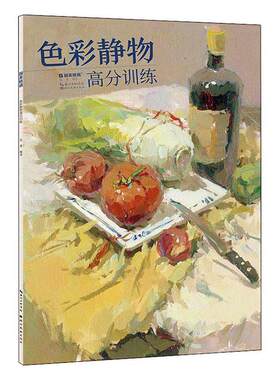 正版包邮 色彩静物高分训练闫晓曼大师作品赏析与临摹风景写生默写的技法 湖北社 9787571203795