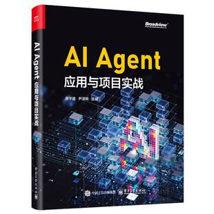 Agent框架 Agent应用与项目实战 Agent核心组件构建原理应用流程 大语言模型微调书籍 Agent智能体实现 官方正版