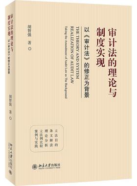 正版审计与制度实现：以《审计法》的修正为背景：t the amendment of audit law as the backgrou胡智强书店法律书籍 畅想畅销书