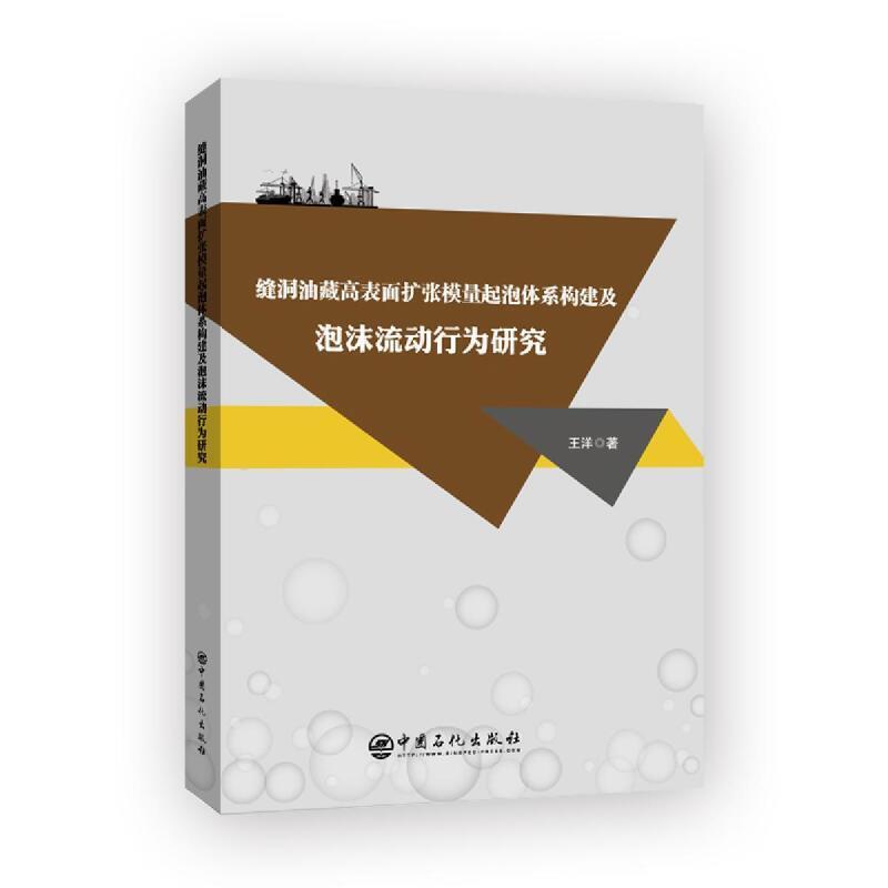 正版包邮 缝洞油藏高表面扩张模量起泡体系构建及泡沫流动行为研究王洋书店工业技术书籍 畅想畅销书