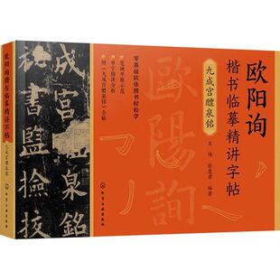 九成宫醴泉铭王炜书店艺术书籍 畅想畅销书 欧阳询楷书临摹精讲字帖 正版