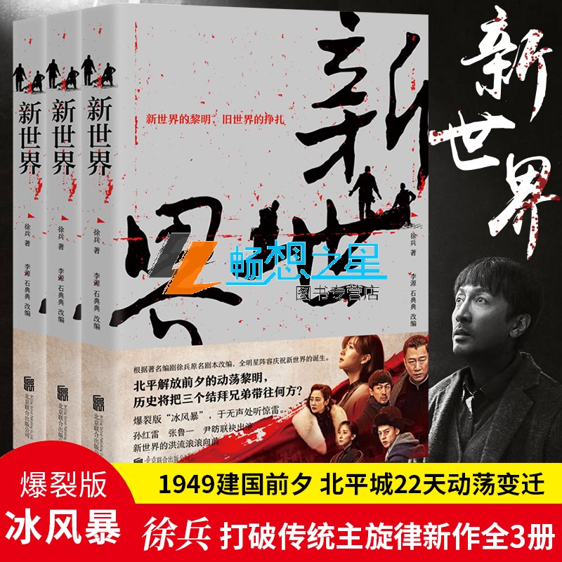 同名电视小说新世界 徐兵著孙红雷张鲁一主演 新世界的诞生旧世界的挣扎 三兄弟手足情深暗流涌动人性的考验 1949黎明前的黑暗x