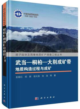 正版武当—桐柏—大别成矿带地质构造过程与成矿彭练红等书店自然科学书籍 畅想畅销书