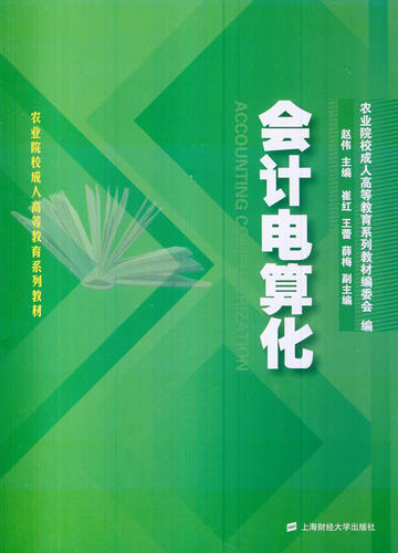 正版包邮 会计电算化 赵伟 上海财经大学出版社 教材 教育教材 经济管理 会计电算化书籍