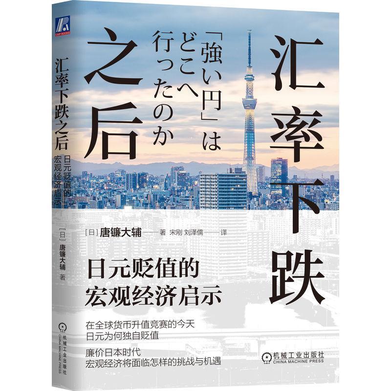 正版汇率下跌之后：日元贬值的宏观经济启示唐镰大辅书店经济书籍 畅想畅销书