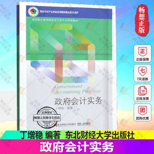 正版包邮 政府会计实务 丁增稳 编著 东北财经大学出版社 高等职业教育会计类专业创新型教材 经管类高职高专教材 书籍 畅想之星