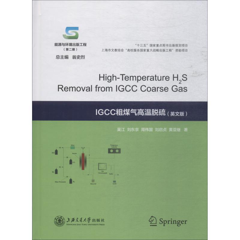 正版IGCC粗煤气高温脱硫(英文版)吴江书店工业技术书籍 畅想畅销书