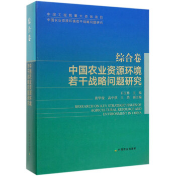中国工程院重大咨询项目·中国农业资源环境若干战略问题研究.综合卷:中国农业资源环境若干战略问题研究