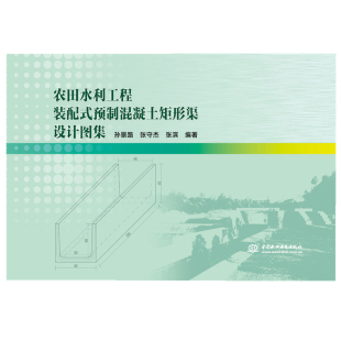 配式 预制混凝土矩形渠设计图集 孙景路 正版 农业工程书籍 农田水利工程装 书店 畅想畅销书 包邮