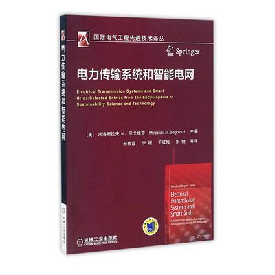 正版包邮 电力传输系统和智能电网 米洛斯拉夫 书店 输配电工程、电力网及电力系统书籍 畅想畅销书 畅想畅销书