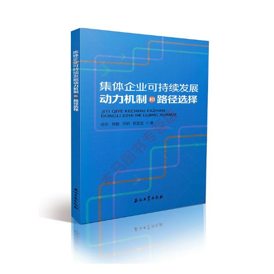 正版包邮 集体企业可持续发展动力机制和路径选择 徐东 书店 经济学理论书籍 畅想畅销书