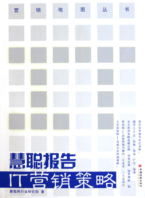 正版包邮 慧聪报告:IT营销策略 慧聪网行业研究院 书店 市场营销理论书籍 畅想畅销书