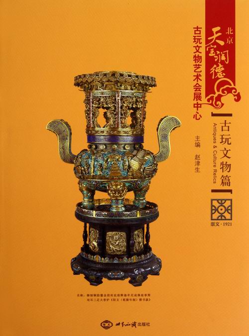 正版包邮 北京天宝润德古玩文物艺术会展中心:古玩文物篇 赵津生 书店 博物馆藏书籍 畅想畅销书