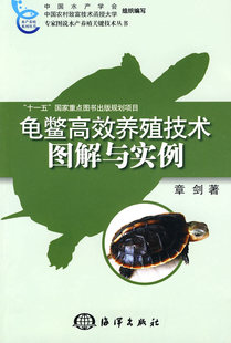 章剑 龟鳖养殖技术图解与实例 书店 水产 畅想畅销书 正版 渔业书籍 包邮