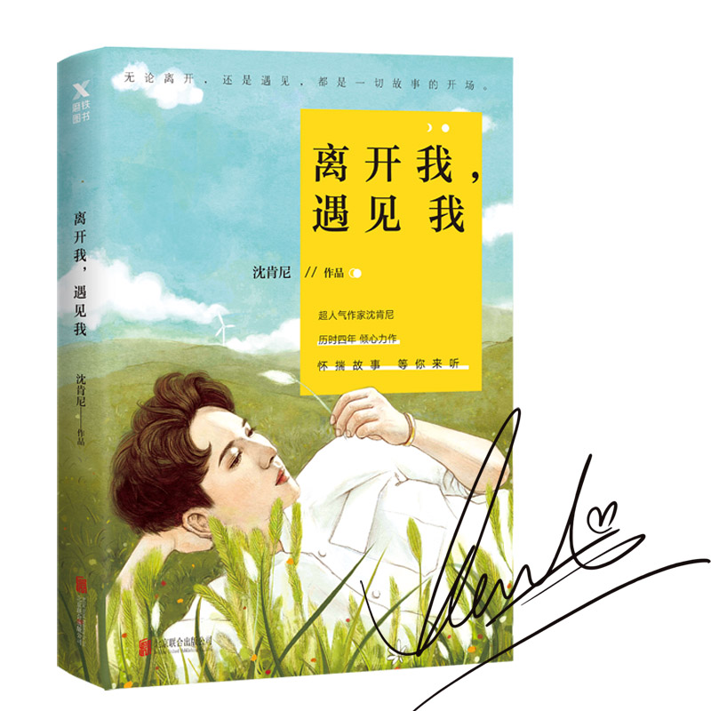 现货正版包邮 离开我 遇见我 沈肯尼的书 沈肯尼的成长日志书 破碎的