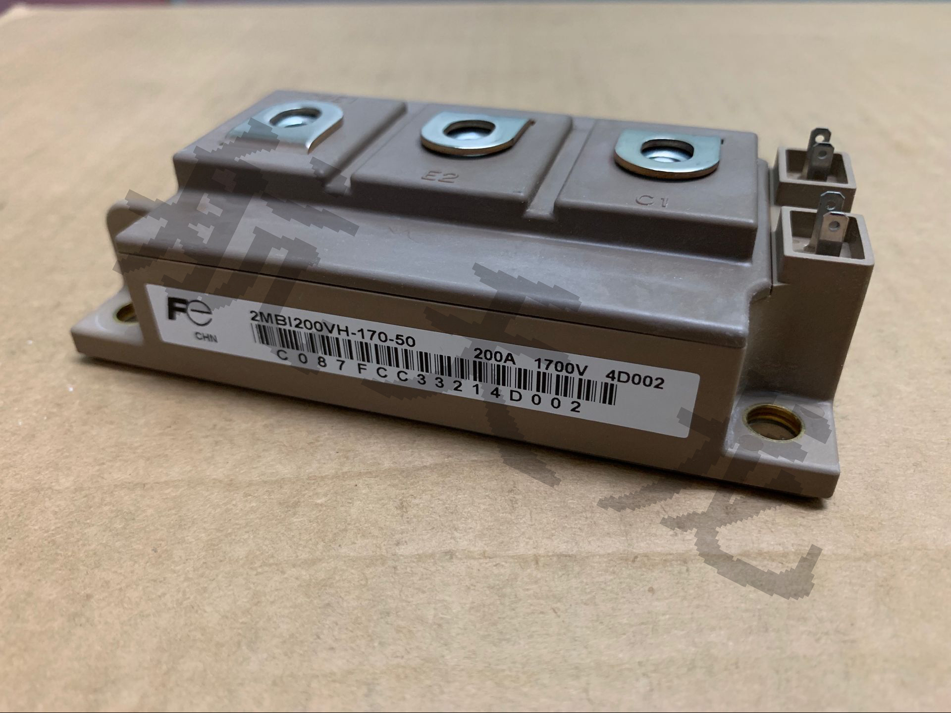 原装2MBI200VH-170-50 200A1700V功率IGBT模块 2MBI1200VH-170-50