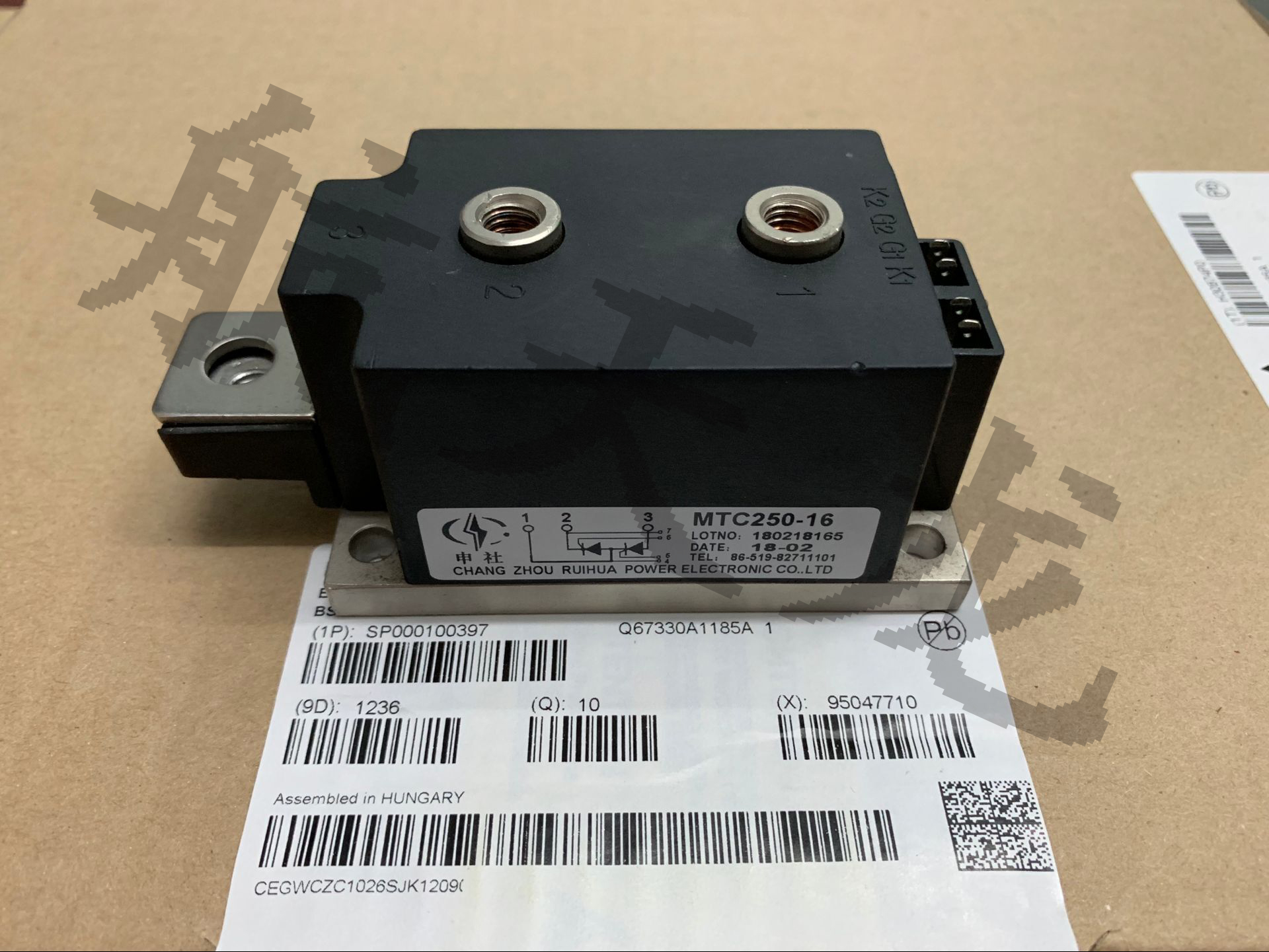 MTC250-16 MTC250Y16 MTC300A1600V MTC250A1600V全新原装现货