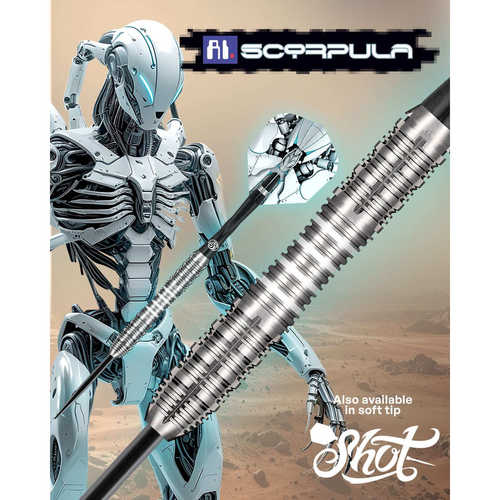ShotAIScorpula90%钨钢飞镖
