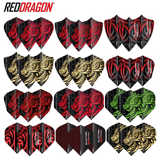 Reddragonclayton定制飞镖翼镖叶