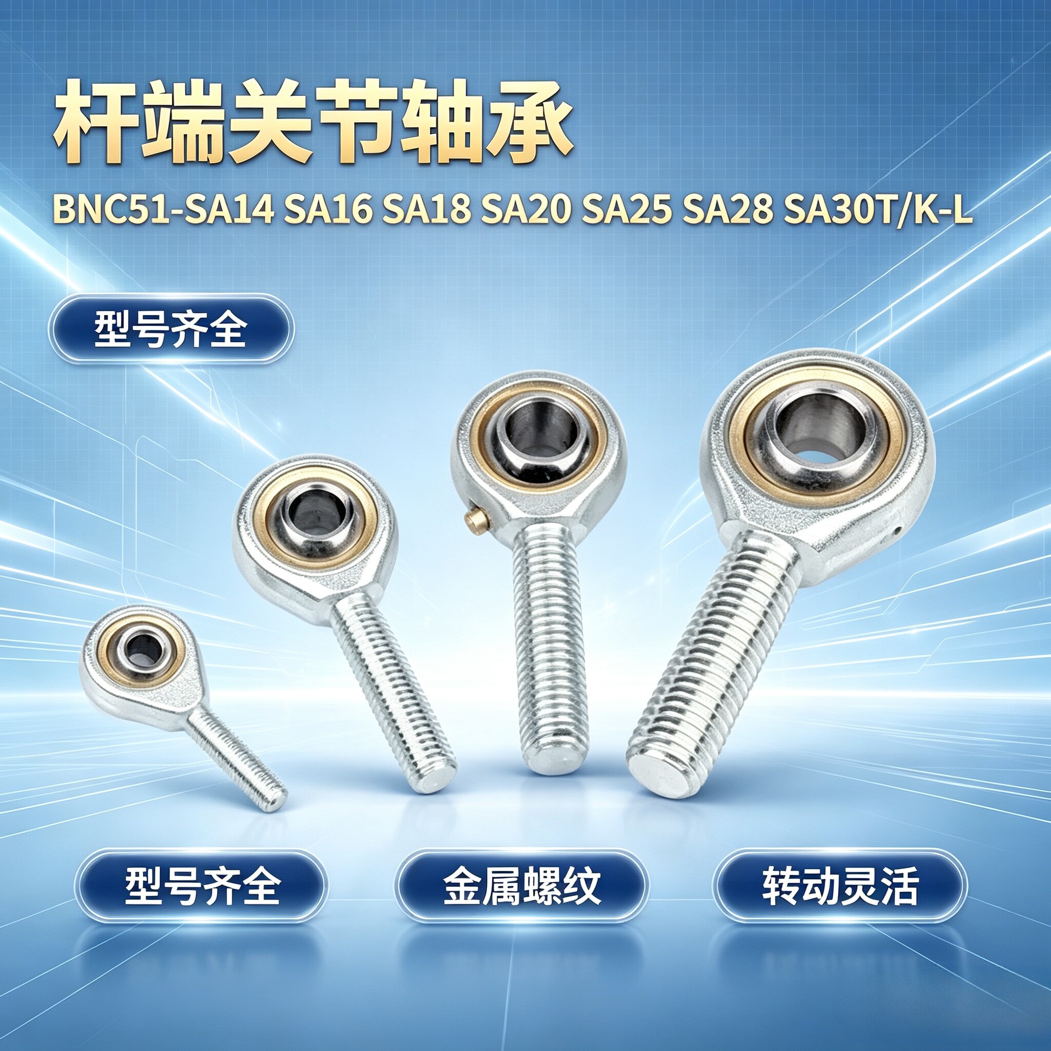 杆端关节轴承BNC51-SA14