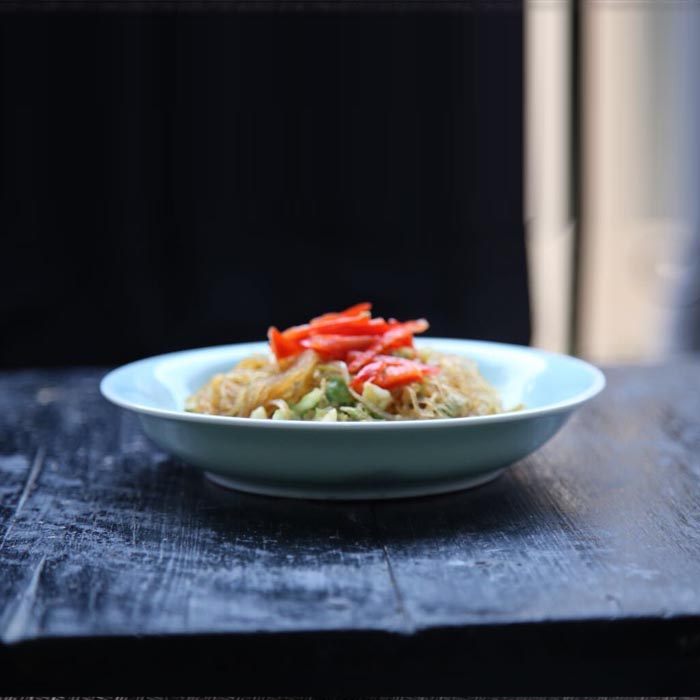 微瑕清仓 景德镇陶瓷手工餐具家用青花影青碗中式面碗米饭碗盘