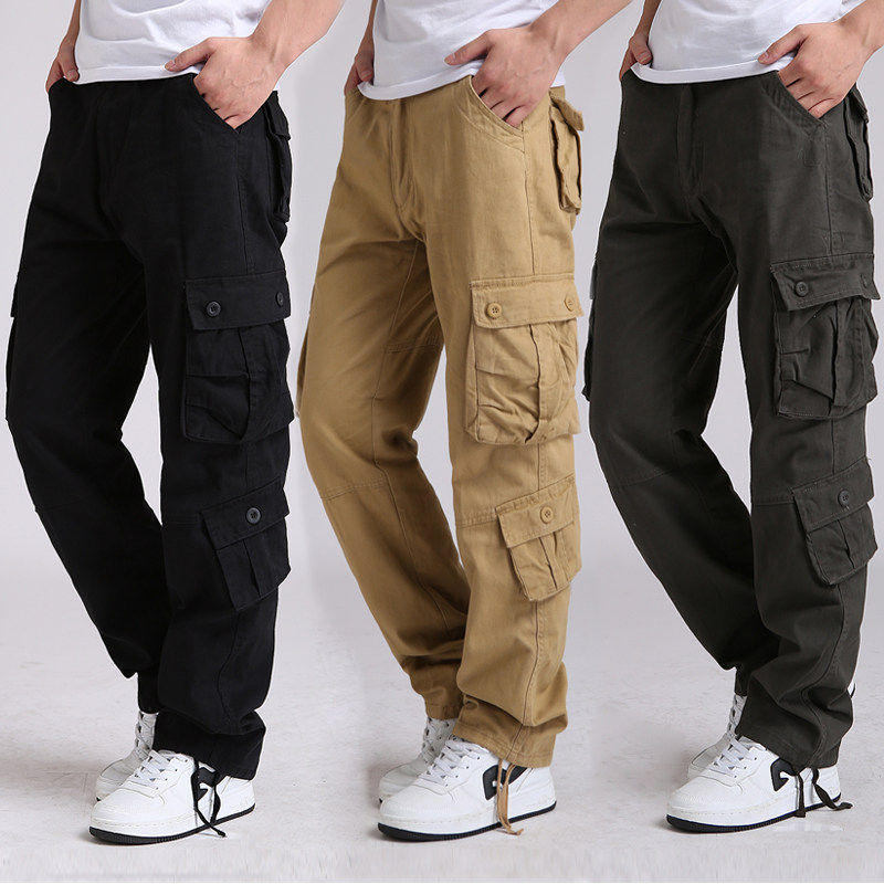 工作裤男宽松 劳保耐磨耐脏直筒宽松多口袋纯棉户外工装裤休闲裤,男装,工装制服,淘宝优惠券,粉丝福利购,淘宝优惠卷
