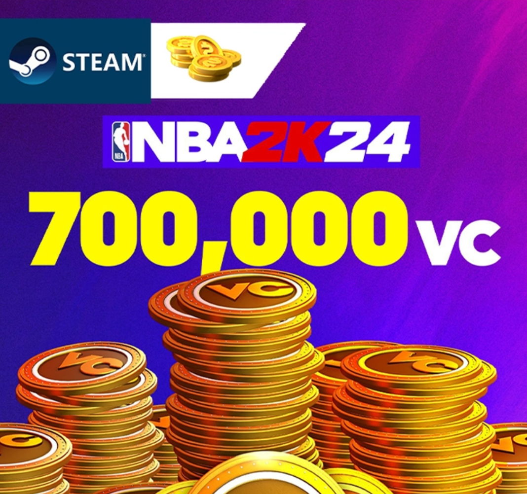 NBA2K24 VC STEAM  代充7.5万20万45万/70万