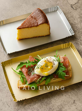 意大利ottinetti长方形托盘纯铝质复古工业风置物盘餐厅甜品摆盘